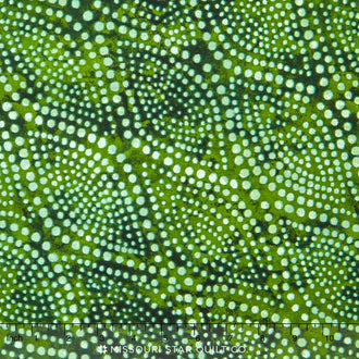 Wilmington Essentials - Diagonal Dots Tonal Green 108" Backing