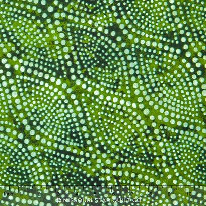 Wilmington Essentials - Diagonal Dots Tonal Green 108" Backing