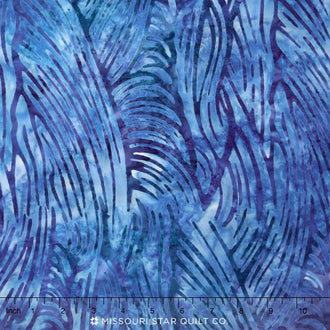Artisan Batiks - Elementals Landscapes 2 Waves Pacific Blue Yardage