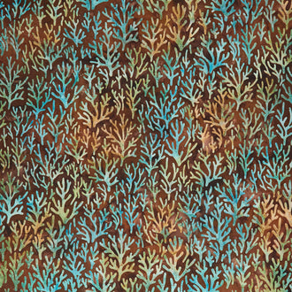 Artisan Batiks - Beachcombers Coral Cedar Yardage