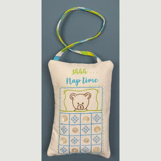 Nap Time Doorknob Pillow Embroidery Kit