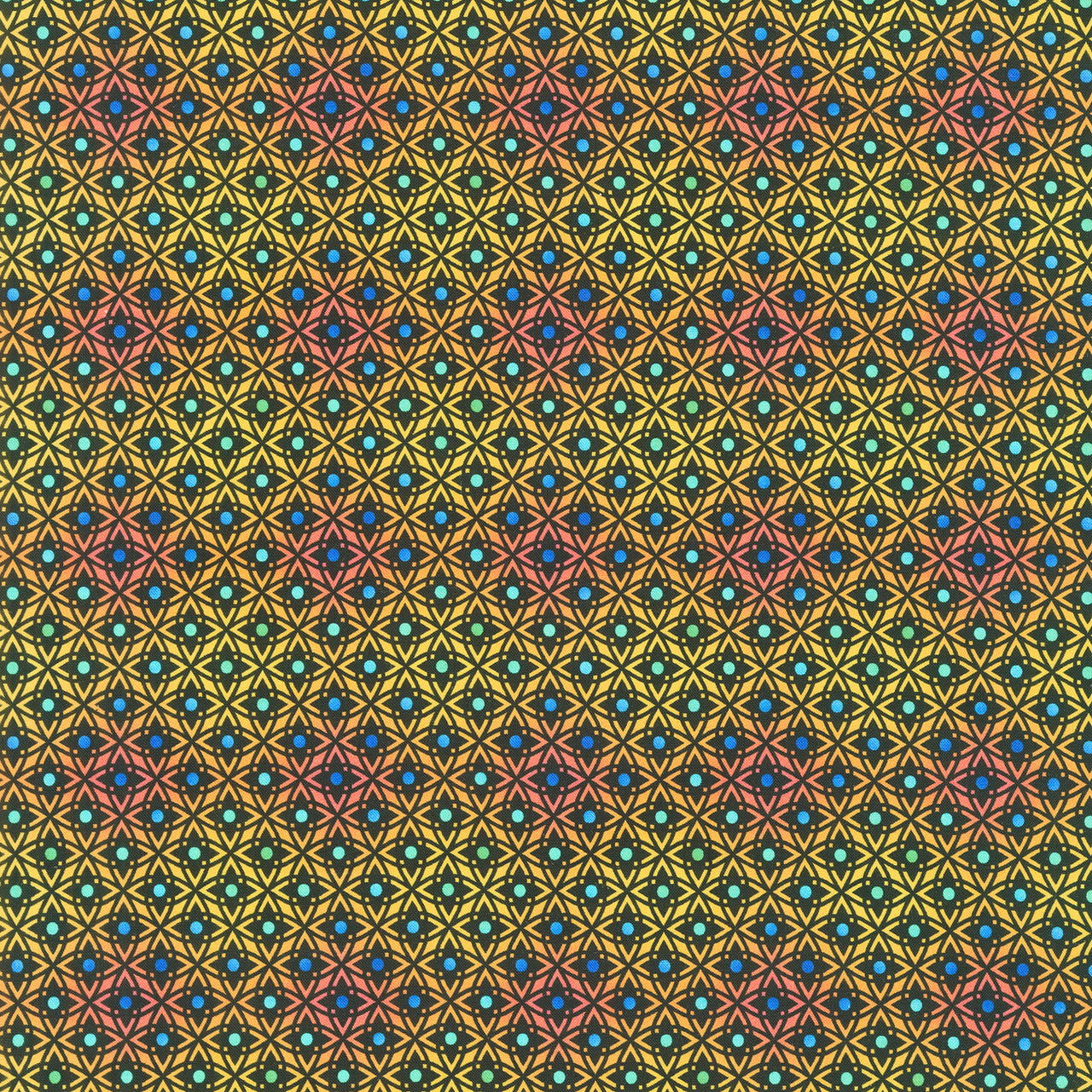Vivid - Lattice Gold Yardage Primary Image