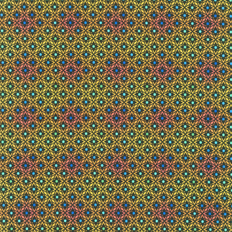 Vivid - Lattice Gold Yardage