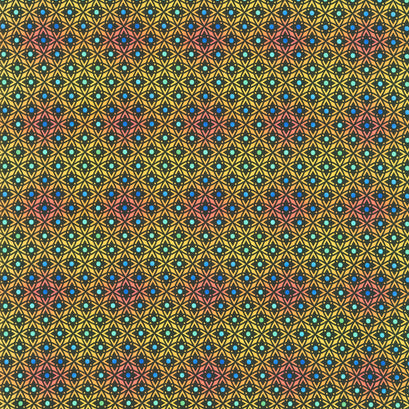Vivid - Lattice Gold Yardage
