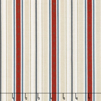 American Heritage - Stripe Tan Yardage