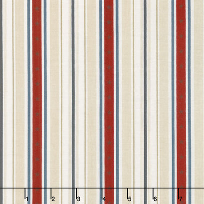 American Heritage - Stripe Tan Yardage