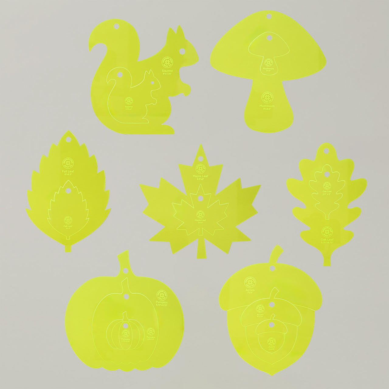 Missouri Star Fall Template Bundle