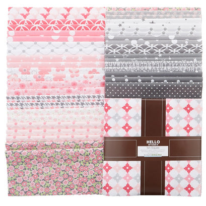 Cozy Cotton Flannels Blossom Ten Squares