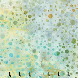 Tonga Batiks - Bubbles Seaglass 106" Wide Backing