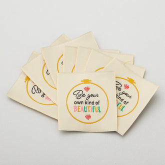 Minki Kim Woven Labels - Beautiful