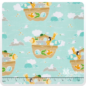 Little Ark - Main Aqua Yardage