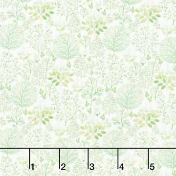 Glorious Garden - Trees Green Yardage