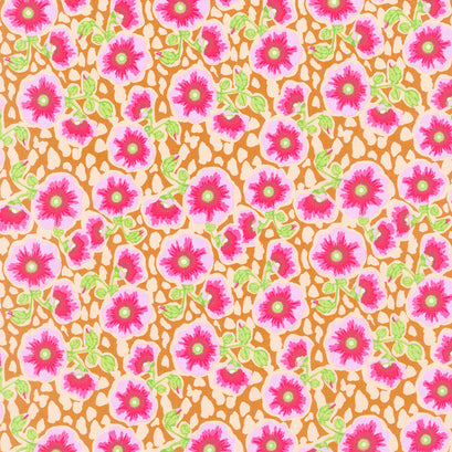 Goodness Gracious - Happy Blooms Caramel Yardage