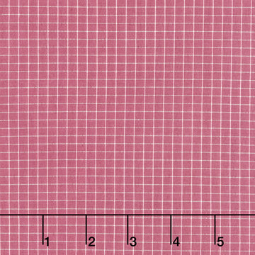 Creating Memories - Winter - Woven Plaid Burgundy Yardage Primary Image