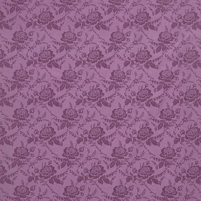 Anne of Green Gables - Damask Eggplant Yardage