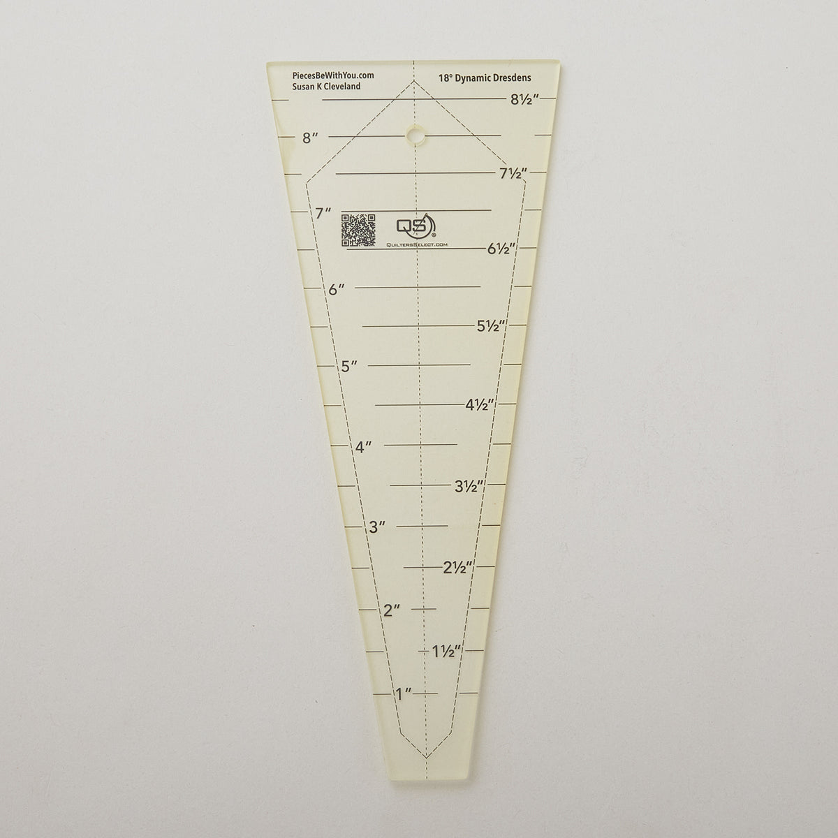 Dresden Ruler Set Quilters Select Dresden Ruler 18