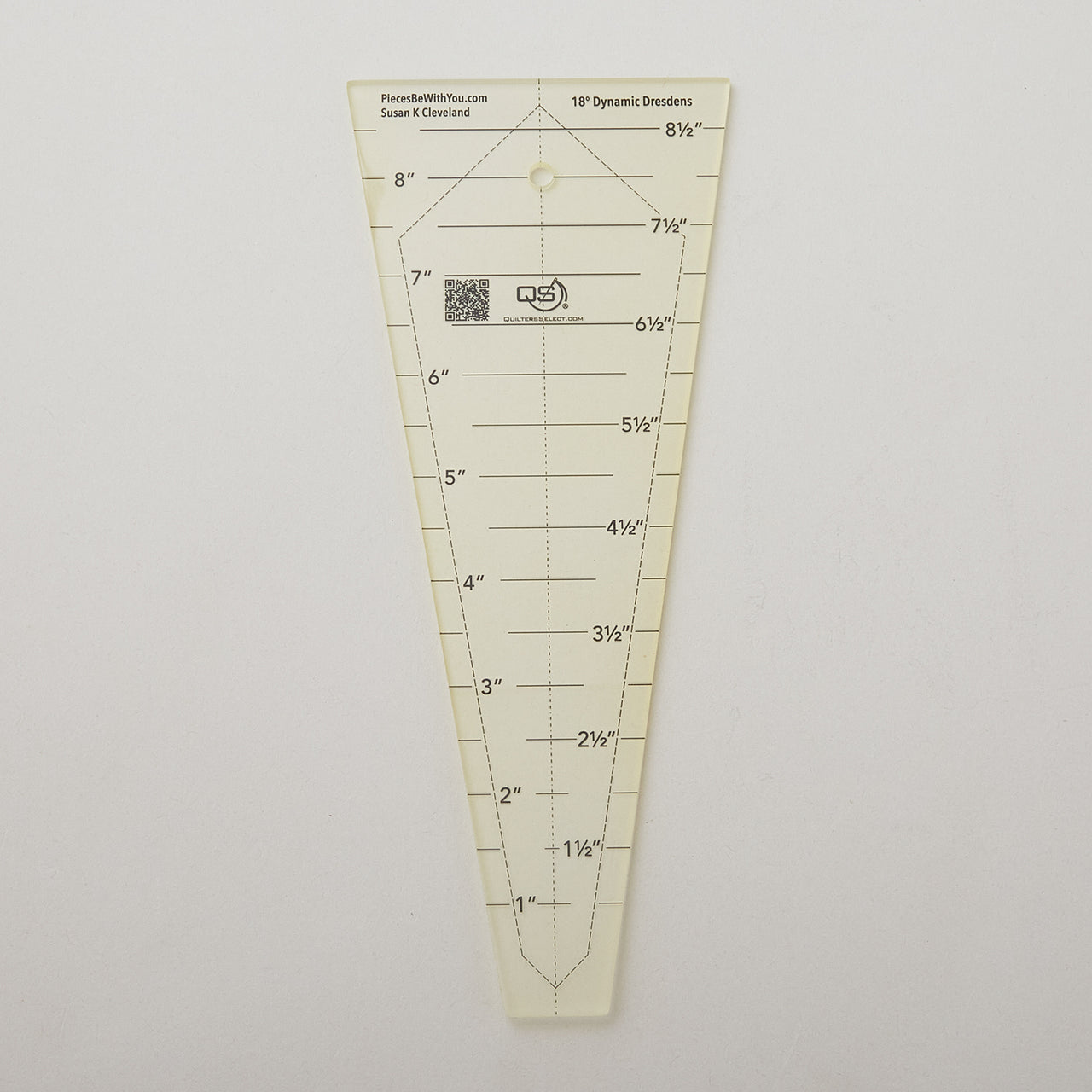 Quilters Select Dresden Ruler 18 Primary Image