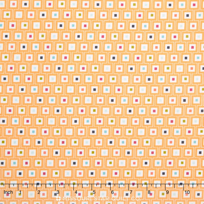 Play Ball - Geo Yellow/Orange Yardage