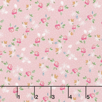 Grandale - Ditsy Pink Yardage