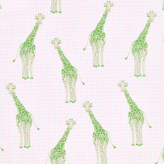 Safari Party - Safari Giraffe Pink Yardage
