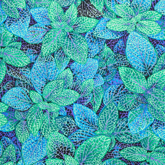 Kaffe Fassett Collective - August 2024 Fittonia Green Yardage