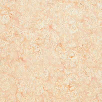 Oasis Batiks - Pinecones Ecru Yardage