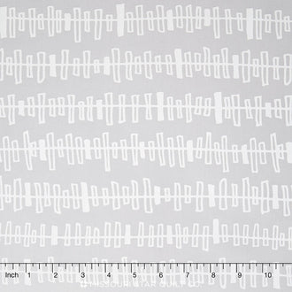 Blueberry Park - Neutral Silver Clothesline Yardage