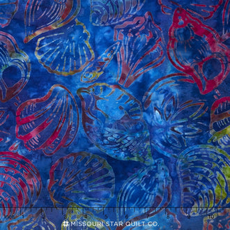 Artisan Batiks - Totally Tropical 5 Shells Multi Yardage