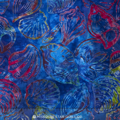 Artisan Batiks - Totally Tropical 5 Shells Multi Yardage