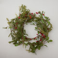 Faux Pine & Mistletoe Garland w/ Red Berries Primary Image