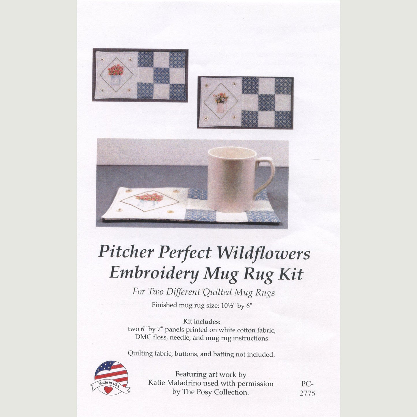 Pitcher Perfect Mug Rug Kit Alternative View #4