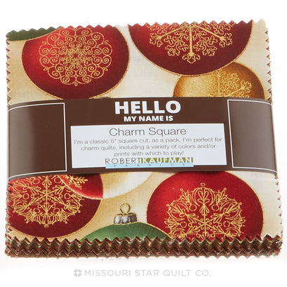 Winter's Grandeur Holiday Metallic Charm Pack