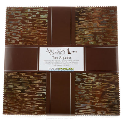 Artisan Batiks - Nature's Texture Ten Square