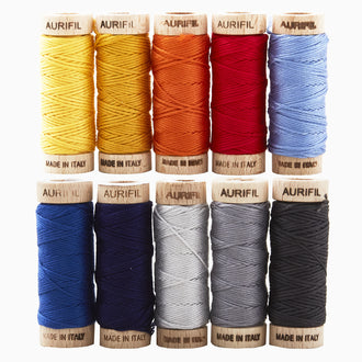 AURIfil It Takes a Village Cotton Floss Collection