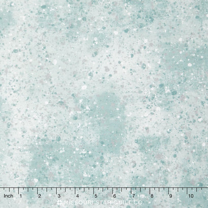 Sound of the Woods 2 - Texture Aqua Metallic Yardage