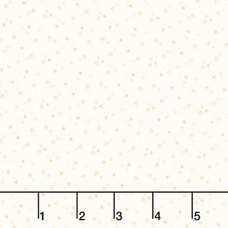 Snowman Gatherings IV - Snowy Night Snow Taupe Yardage