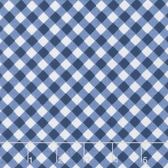 Seaside - Gingham Navy Yardage