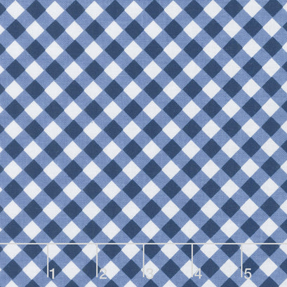 Seaside - Gingham Navy Yardage