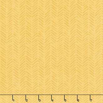 It Takes a Village - Tread Marks Sunshine Yardage