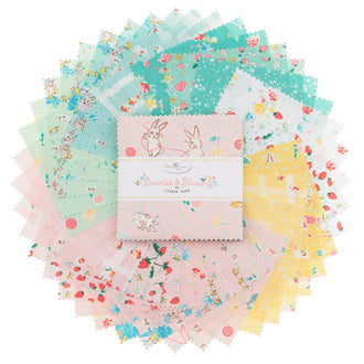 Bunnies and Blossoms 5" Stackers