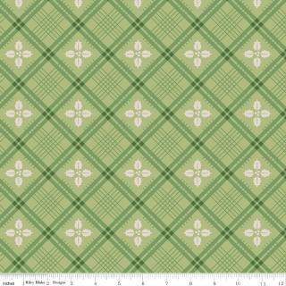 Home Town Holiday - Holly Lettuce - Lori Holt - 108" 3-Yard Package