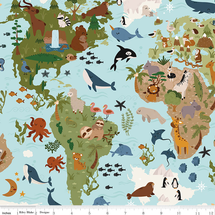 Created With Love - Sky Map - 108" 3-Yard Package