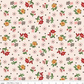 Gentler Times - Reunion Coral - Lori Holt - 108" 3-Yard Package