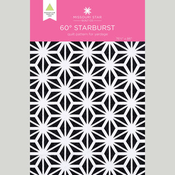 60º Starburst Quilt Pattern by Missouri Star