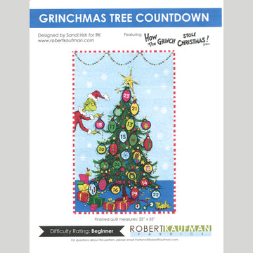 Grinchmas Tree Countdown Advent Calendar Kit