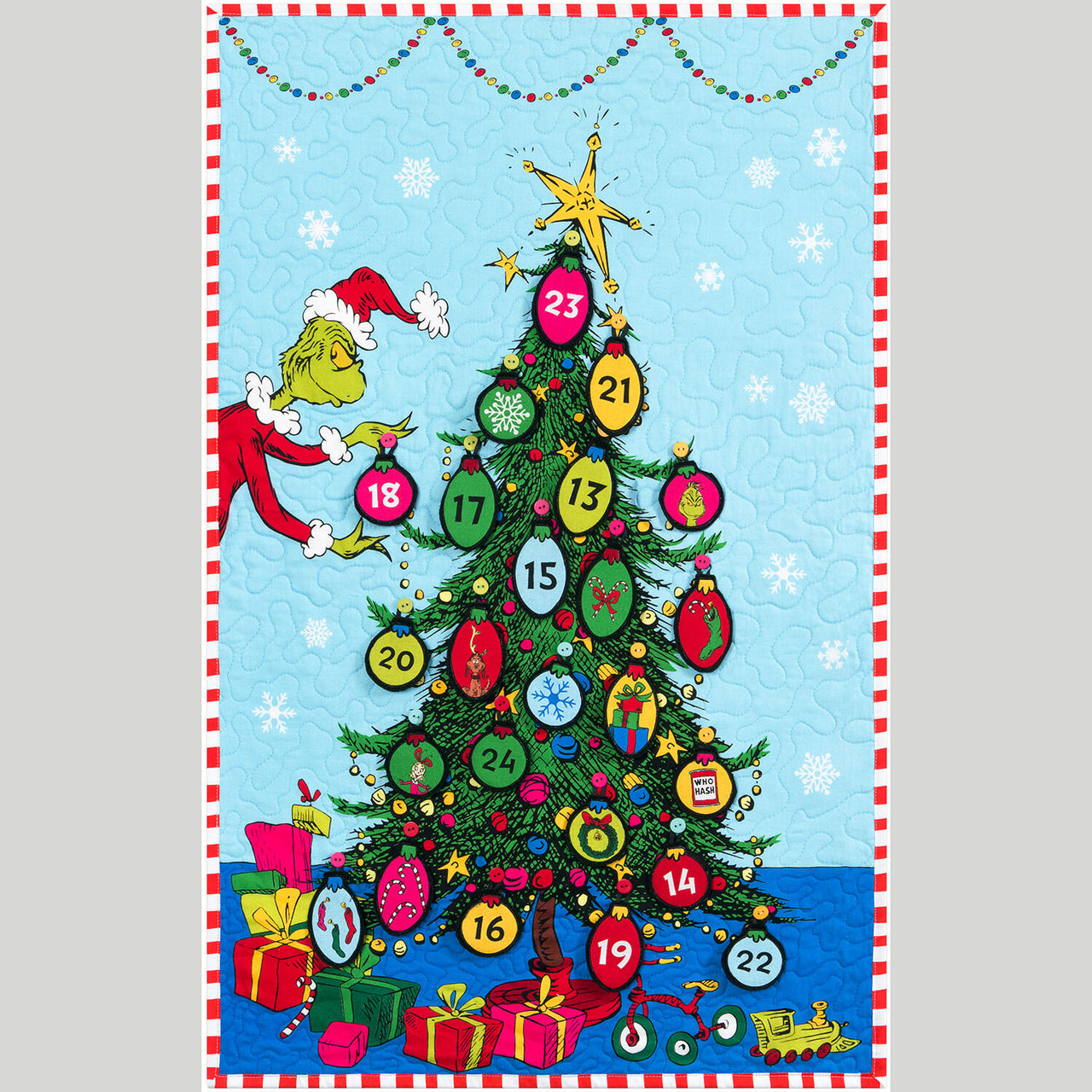 Grinchmas Tree Countdown Advent Calendar Kit
