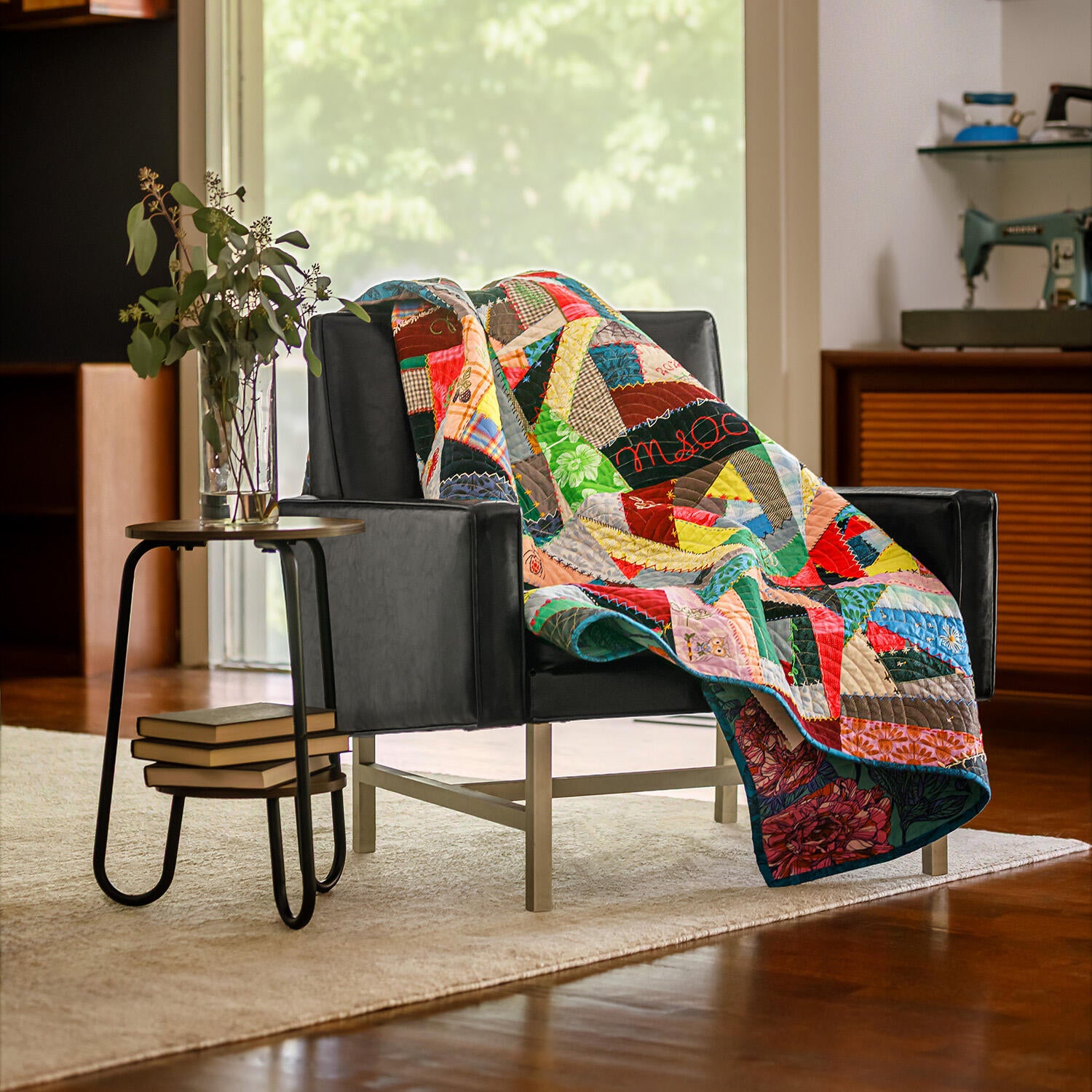 Our History in Stitches: A Crazy Quilt Embroidery Kit by Missouri Star