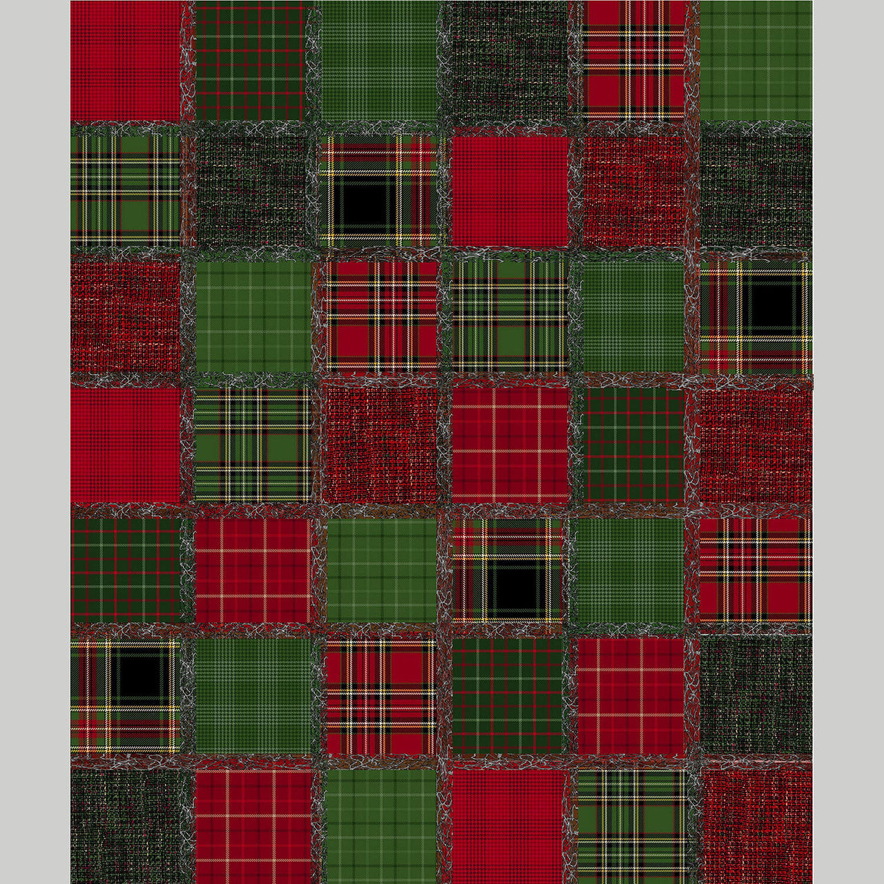 Missouri Star Holiday Cheer Rag Quilt Kit