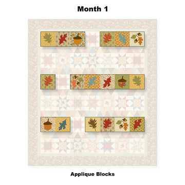 Autumn Stroll Block of the Month