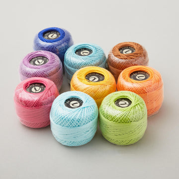 Seaside Whimsy Peel & Stitch and Perle Cotton Duo